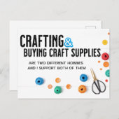 二つの違う趣味 ポストカード (正面/裏面)