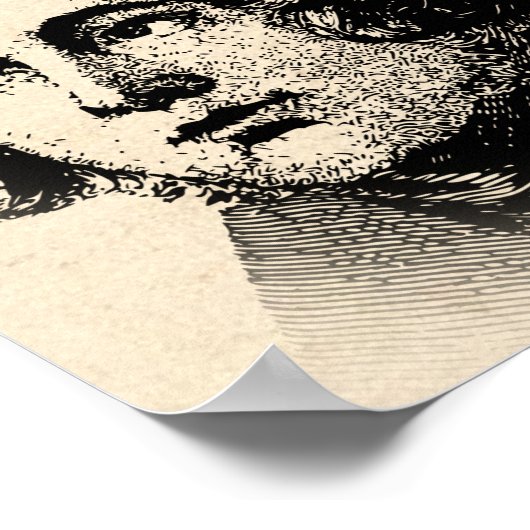 二つの都市の物語からの抜粋 ポスター (角)