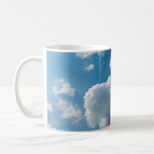 二つの雲 コーヒーマグカップ (左)