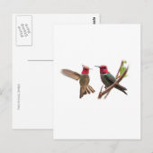 二つの飛んでいる宝石 ポストカード (正面/裏面)