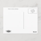 二つの飛んでいる宝石 ポストカード (裏面)