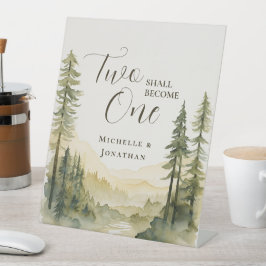 二つはキリスト教の聖句の一つとな結婚る 台座サイン