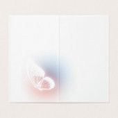 二つ折りカード (内部フラット)