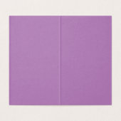 二つ折りカード (内部フラット)