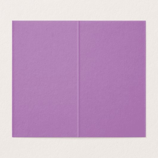 二つ折りカード (内部フラット)