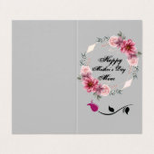 二つ折りカード (外部フラット)