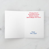 二つ折りグリーティングカード カード (内部)