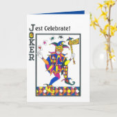 二つ折りグリーティングカード カード (黄色い花)