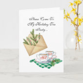 二つ折りグリーティングカード カード (黄色い花)