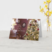 二つ折りグリーティングカード カード (黄色い花)