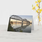 二つ折りグリーティングカード カード (黄色い花)