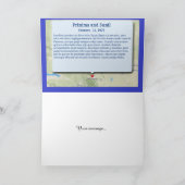 二つ折りグリーティングカード カード (内部)