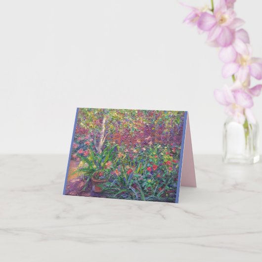 二つ折りグリーティングカード カード (蘭)