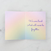 二つ折りグリーティングカード カード (内部)