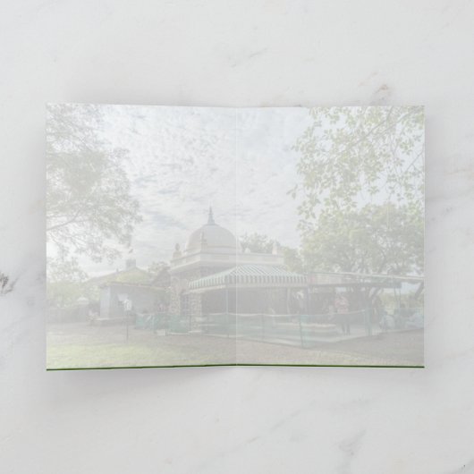 二つ折りグリーティングカード カード (内部)