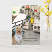 二つ折りグリーティングカード カード (黄色い花)