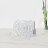 二つ折りグリーティングカード カード (裏面)