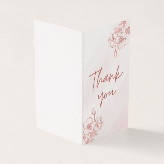 二つ折りサンキューカード (外部)