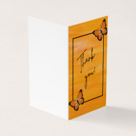 二つ折りサンキューカード