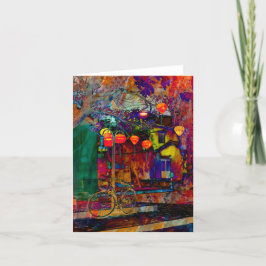 二つ折りサンキューカード サンキューカード