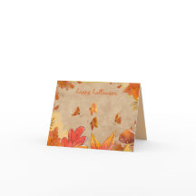 二つ折りサンキューカード