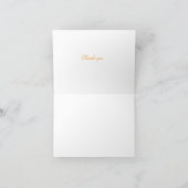 二つ折りサンキューカード サンキューカード (内部)