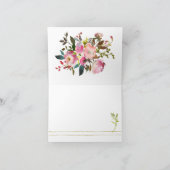 二つ折りサンキューカード サンキューカード (内部)