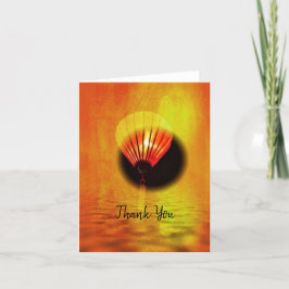 二つ折りサンキューカード サンキューカード