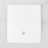 二つ折りプレイスカード プレイスカード (外部開封)