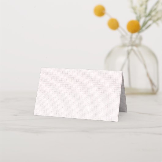 二つ折りプレイスカード プレイスカード (正面)