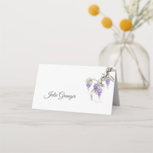 二つ折りプレイスカード プレイスカード (正面)