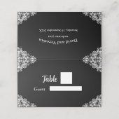 二つ折りプレイスカード プレイスカード (外部開封)