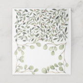 二つ折りプレイスカード プレイスカード (外部開封)