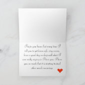 二つ折りホリデーカード シーズンカード (内部)