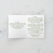 二つ折りホリデーカード シーズンカード (内部)