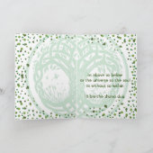 二つ折りホリデーカード シーズンカード (内部)