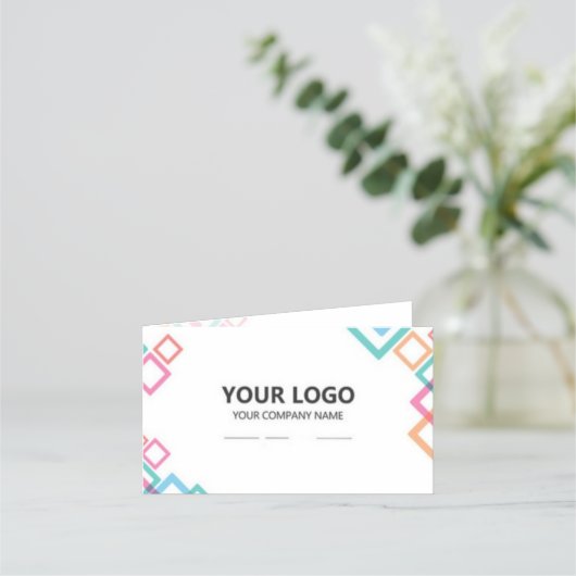 二つ折りロイヤリティカード ロイヤリティカード (正面)