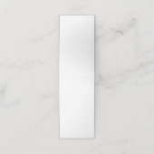 二つ折り予約カード 予約カード (外部開封)