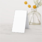 二つ折り予約カード 予約カード (裏面)