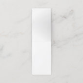 二つ折り予約カード 予約カード (外部開封)