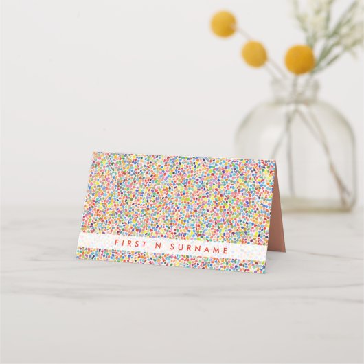 二つ折り予約カード 予約カード (正面)