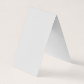 二つ折り名刺.ユニーク.プロフェッショナル 名刺 (正面)