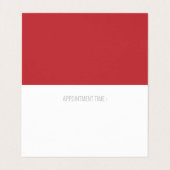 二つ折り名刺:「ヴィンテージの花」 名刺 (内部フラット)