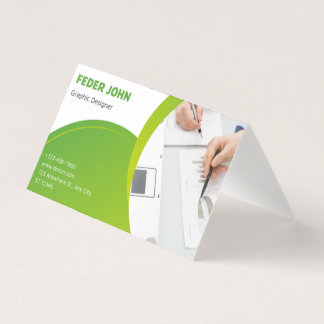 二つ折り名刺 名刺