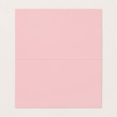 二つ折り名刺 名刺 (内部フラット)