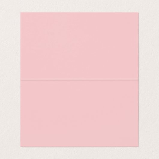 二つ折り名刺 名刺 (内部フラット)