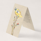 二つ折り名刺 名刺 (正面)