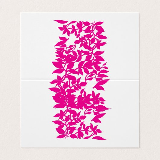 二つ折り名刺 | BifoldとAccordionのスタイル 名刺 (外部フラット)