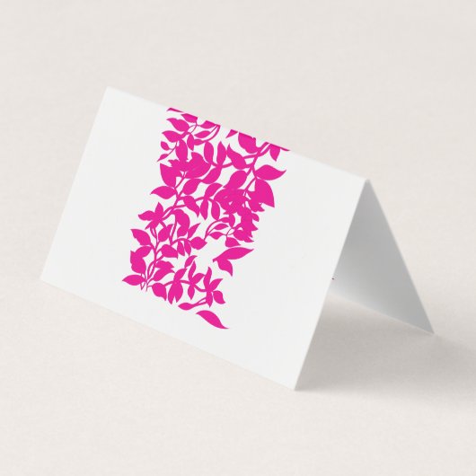 二つ折り名刺 | BifoldとAccordionのスタイル 名刺 (裏面)