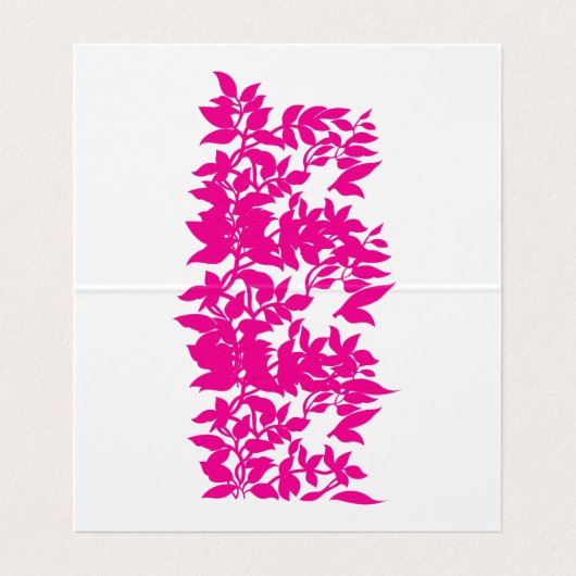 二つ折り名刺 | BifoldとAccordionのスタイル 名刺 (内部フラット)